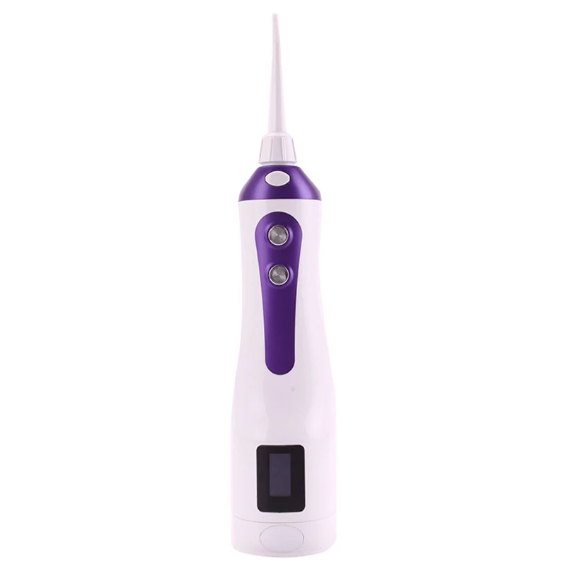 

Portable Three-Phase Pulse Power Floss Dental Water Jet Tooth Pick Rechargeable Waterproof Dental Cleaning Whitening Cleaner Kit