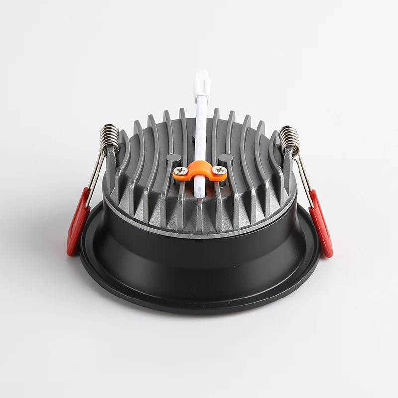Recessed Anti-glare LED led downlight 18W 24W Dimmable 85-265V Ceiling Lamp Spot Light 12W 15W Home Living Room Bedroom Lighting
