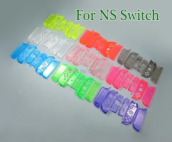 

2sets Clear Plastic Housing Shell Protective handle Housing Hard Case Cover For Nintendo Switch NS Joy Con Transparent case