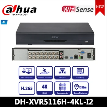 

Dahua XVR XVR5116H-4KL-I2 16 Channel Penta-brid 4K-N/5MP Mini 1U WizSense Digital Video Recorder IoT & POS functionalities