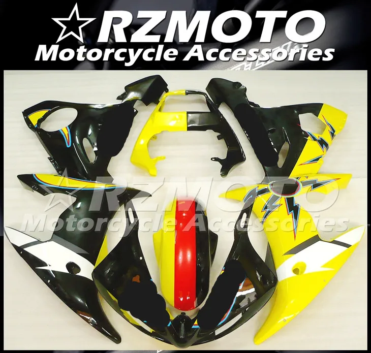 ABS мотоцикл обтекатель комплект для YAMAHA YZF R6 2003 2004 2005 R6S год кузова литья под давлением Магазин № 1656