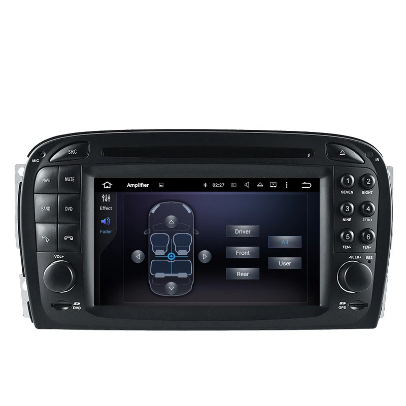 Top 7inch 4G RAM 32G ROM Octa Core Android 9.0 Car Multimedia DVD Player For Benz SL R230 2001 2002 2003 2004 2