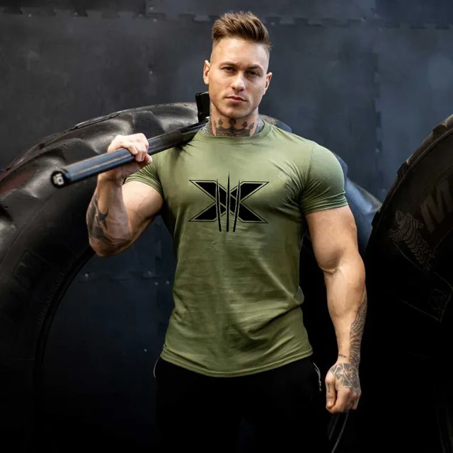 Mr X Men's Fitness & Workout T Shirt - Image 2