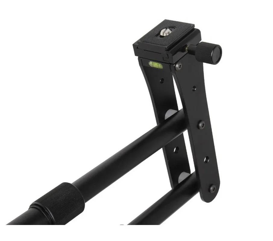 Профессиональная Портативная Алюминиевая мини-видеокамера DV DSLR Crane Jibs Rocker Arm 3 кг+ БЫСТРОРАЗЪЕМНАЯ пластина с сумкой