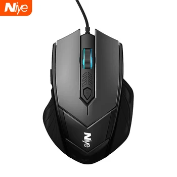 

Gaming Mouse Gamer 6 Button 2400 DPI Wired Ergonomic Mouse Led Mause Computer Mouse Silent USB PC Mice with Backlight for Laptop