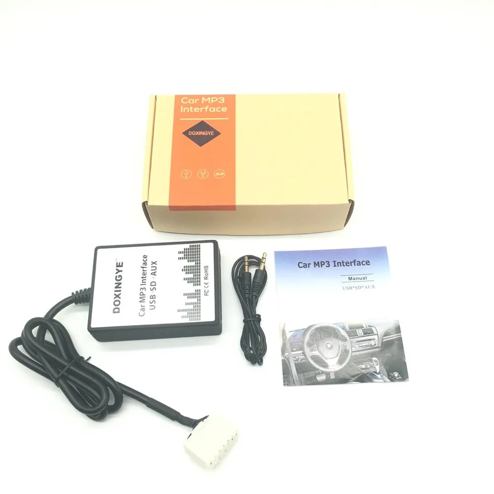 DOXINGYE USB AUX SD Автомобильный цифровой музыкальный адаптер для смены Cd MP3 плеер Toyota (5 +