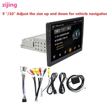 

Din 9 "/10" adjustable upper and lower dimensions car multimedia stereo video player radio Android smart host GPS navigation
