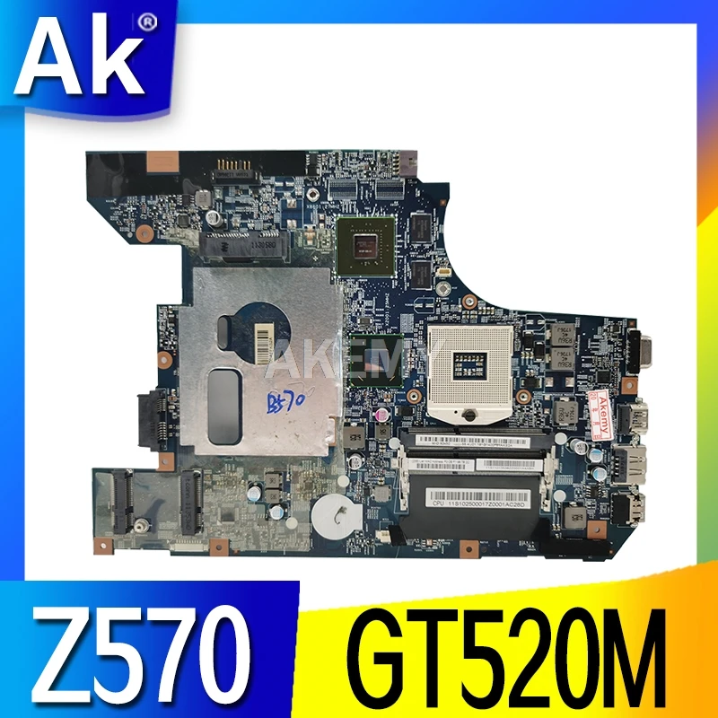 10290-2 LZ57 MB original motherboard For Lenovo Z570 B570 Laptop GT520M Test | Компьютеры и офис