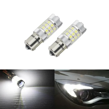 

ANGRONG 2x BA15s P21W 1156 382 Bulbs 30W LED Sidelight Tail Brake Stop Turn Signal Light DRL(CA270x2)