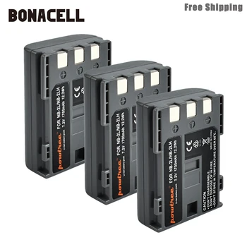 

Bonacell 1700mAh NB-2L NB2L NB-2LH NB 2LH NB2LH Digital Camera Battery For Canon Rebel XT XTi 350D 400D G9 G7 S80 S70S30 L50