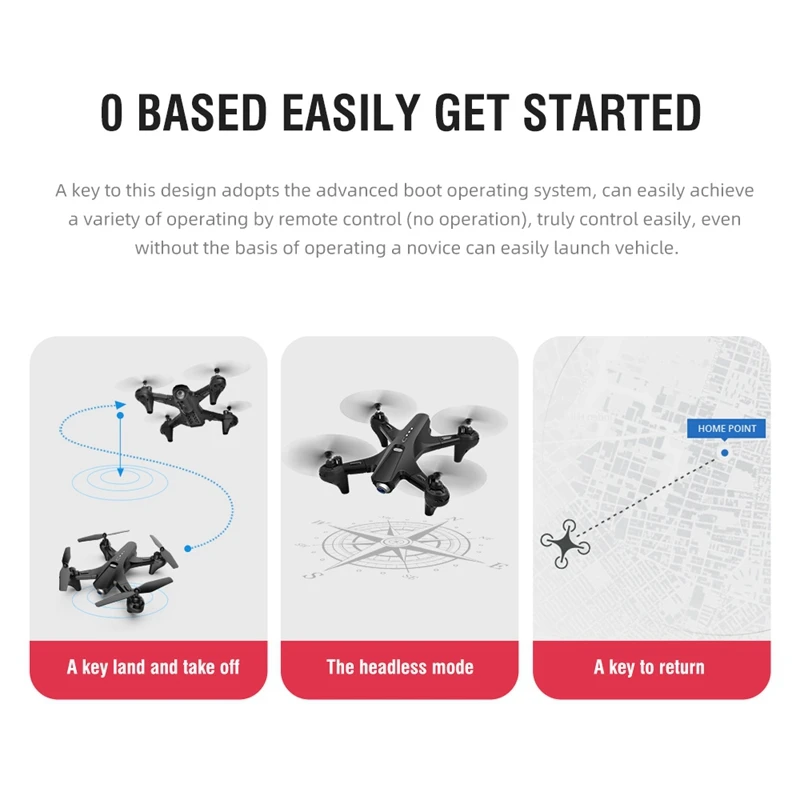 Drones com Câmera Drone Câmera Profissional wi fi Dron Alta Espera Modo Quadcopter Brinquedo hd 2020 Novo Estilo Fpv 4k 25 drones com câmera hd 2020 novo estilo dron