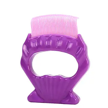 

Professional Pet Cat Dematting Comb Shell Shape Dog Rake Grooming Stripping Tool For Kitty Puppy