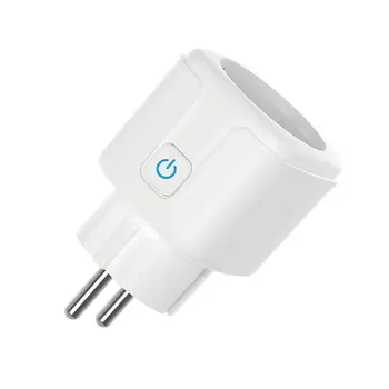 

16A Smart Socket WiFi Wireless Remote Socket Adaptor Mobile APP Control Supports ECHO Google Home IFTTT EU Plug