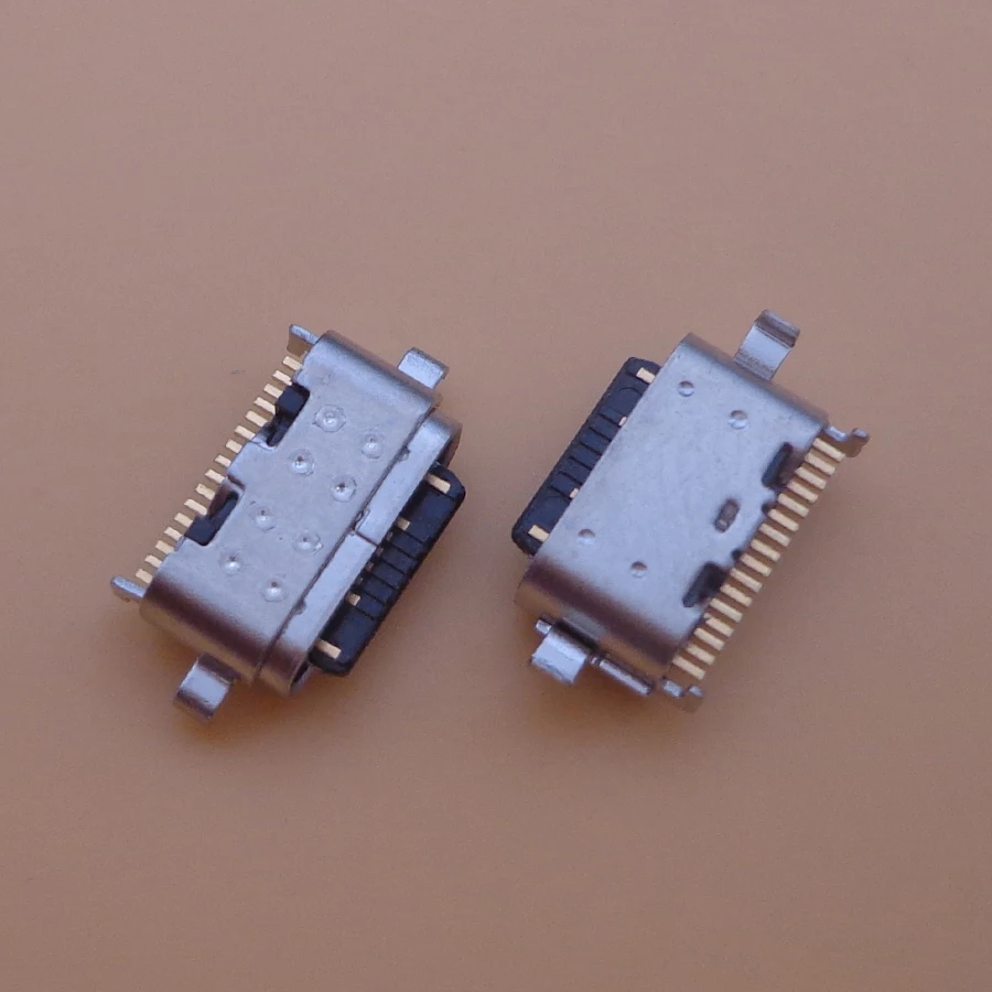 2 шт. micro разъем USB Type C для Lenovo TB X705L зарядки|connector smt|jack lightconnector straight |