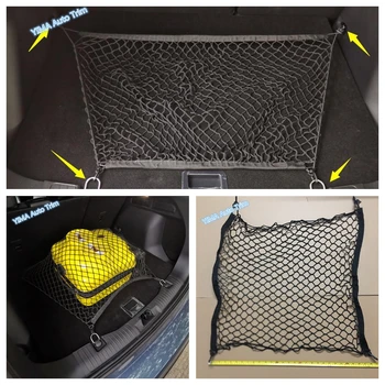 

Lapetus Car Trunk Rear Storage Trunk Cargo Luggage Elastic Mesh Luggage Net Holder Elastic Cover Kit For Ford Escape / Kuga 2020