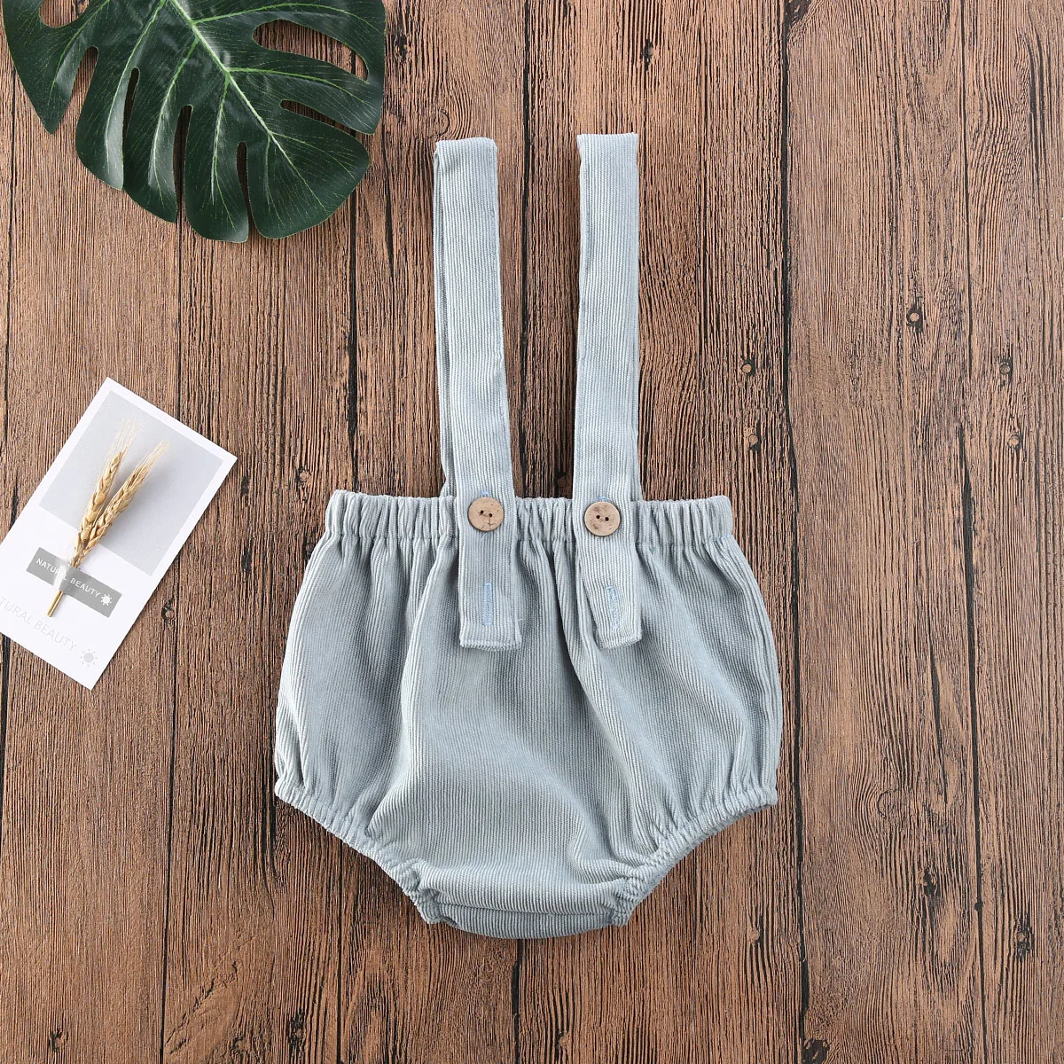 0-24M Newborn Kids Baby Girls Boys Overalls Shorts Solid Button Summer Casual Shorts 8 Colors