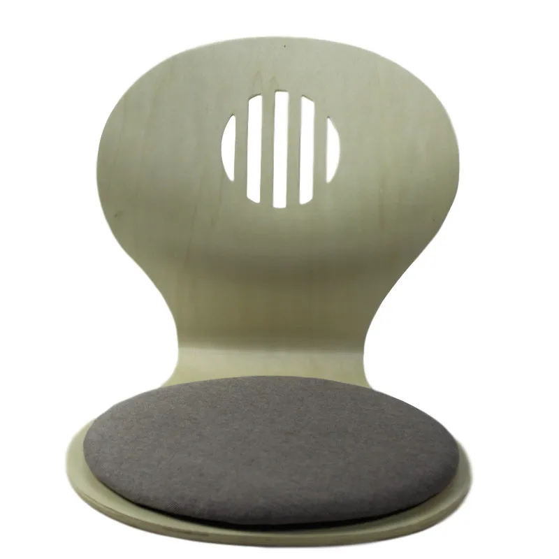 

(4pcs/lot)Japanese Padded Legless Floor Chair with Seat Cushion&Back Support for Reading Watching Video-Gaming Meditation Chair