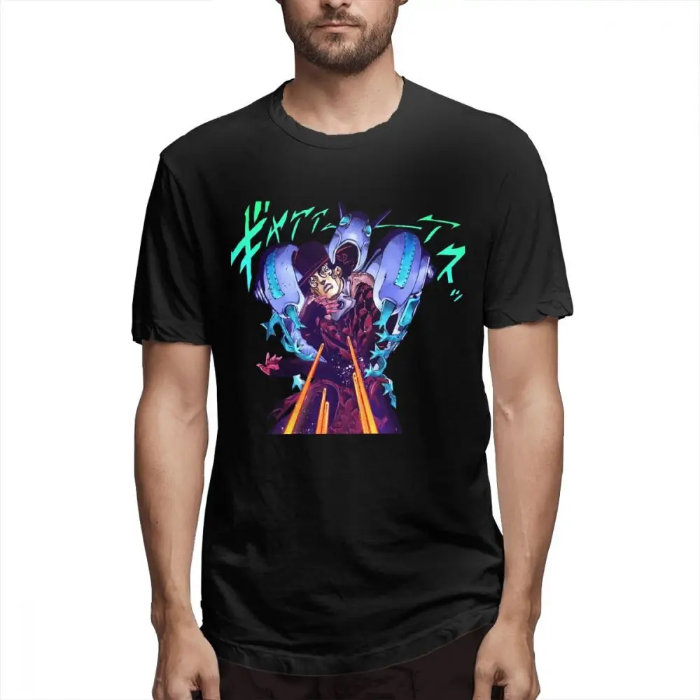 

Men T-Shirts Summer Men's Short Sleeve T-shirt Casual Cotton Twentieth Century Boy Jojo printing t shirt men tee shirt Fun 5XL