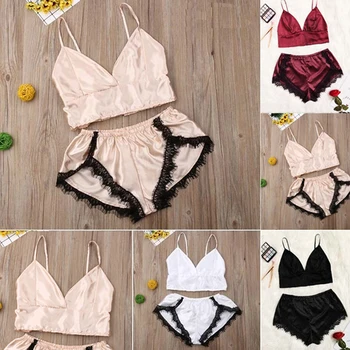 

Pijamas Women Pajamas For Women Sleepwear Silk Pajamas Women Sexy Pajama Set Mujer Feminino Pyjama Femme Пижама Женская Пижама