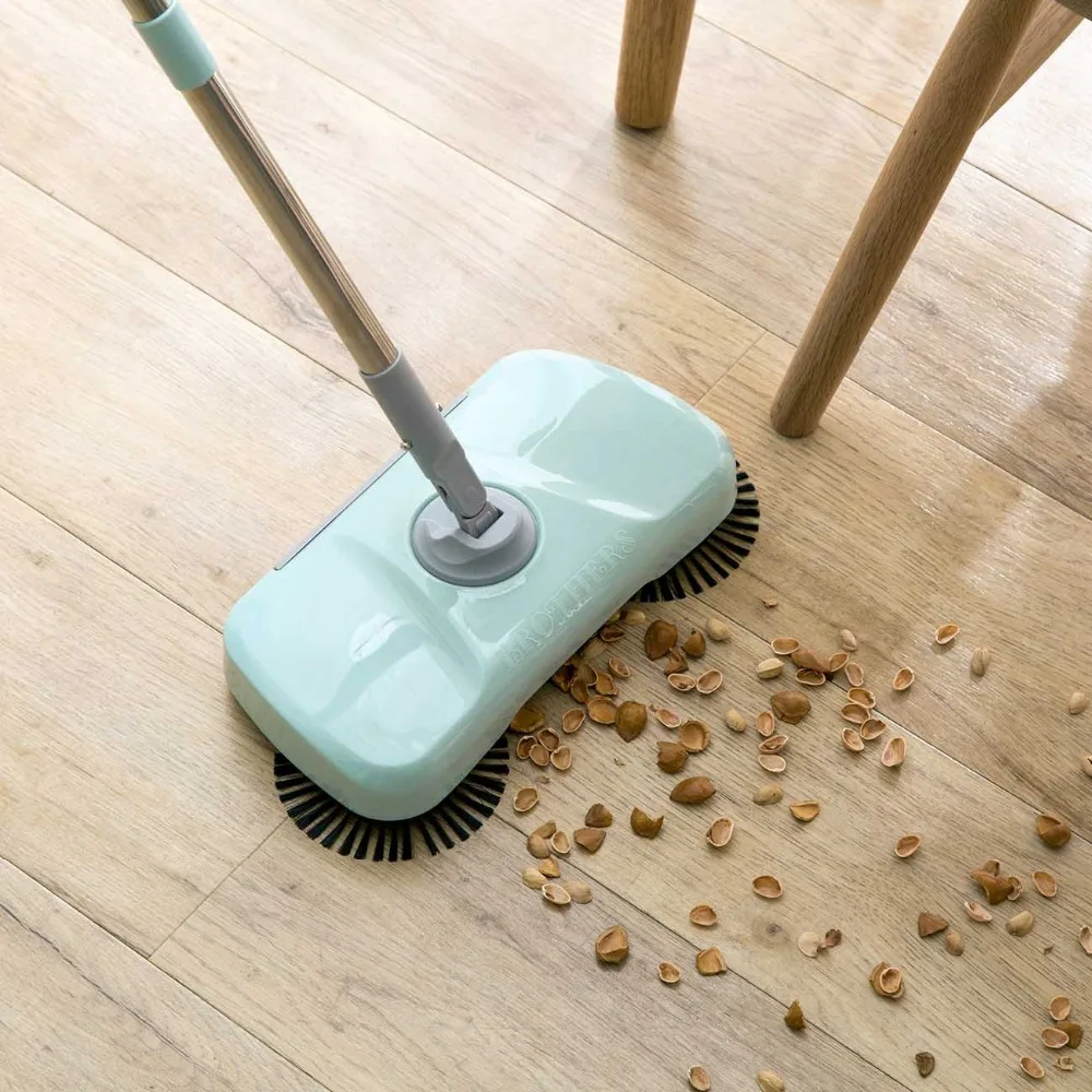Long Handle Sweeping Machine Hand Push Type Magic Broom Dustpan Set Household Cleaning Sweeper Mop Lazy Sweep Tools