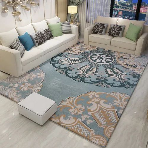 Us 223 9 43 Off Modern Luxury Carpets For Living Room Nordic Bedroom Carpet Sofa Coffee Table Area Rug Thick Study Room Floor Mat American Rugs On