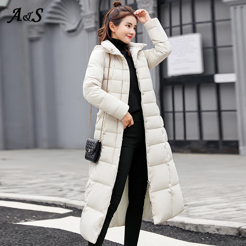 Goede Down Jas Vrouwen Lange Bontkraag Jas Vrouwen Winter Met Hooded Down Jas Winter Oversize Moncler Jas Jas Dame Down parka