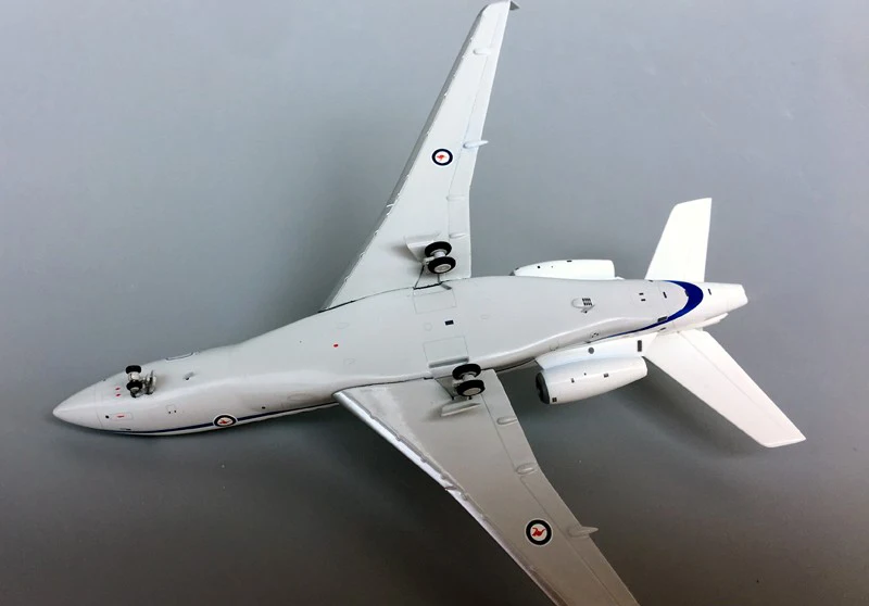 1:200 австралийских ВВС 7x бизнес самолет A56-001 сплава Коллекционная модель