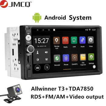 

JMCQ Android 9.0 T3L PLUS For VW Toyota Nissan Universal Car Radio Multimidia Video Player Navigation GPS 2GB+32GB DSP 2din dvd