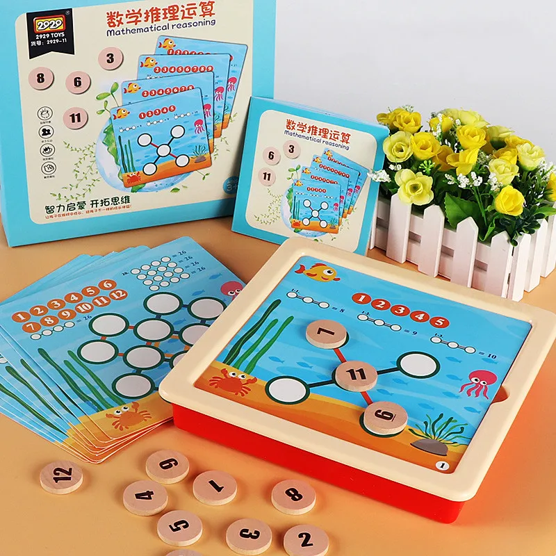 

Math Toys Child Mathematical Thinking toy Children early education digital Logical reasoning Sudoku toy for Children