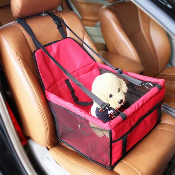 

Dog Bag Carrier Dog Car Seat Cover Safety Cat Pet Rear Back Seat Hammock Travelling Waterproof Basket Folding Carrier for Dogs
