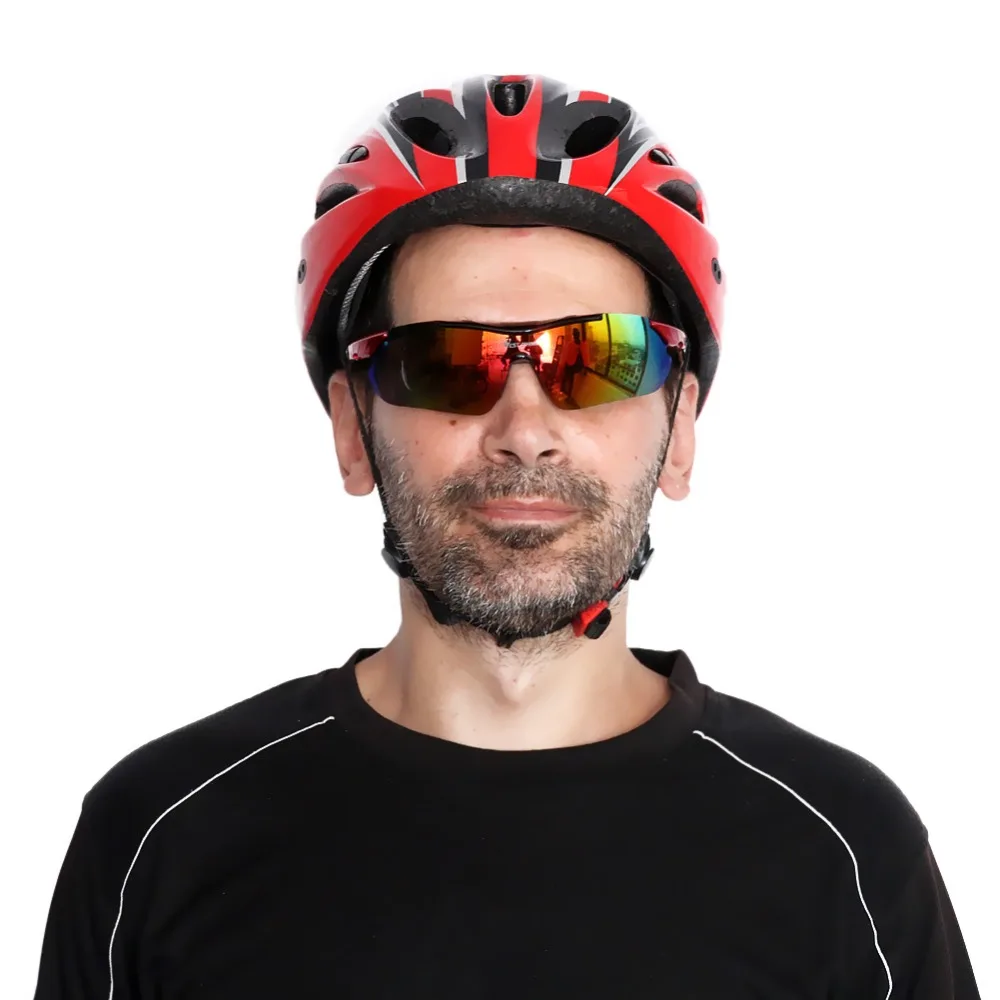 WEST BIKING велосипедные очки поляризационные солнцезащитные 5 линз ветрозащитные