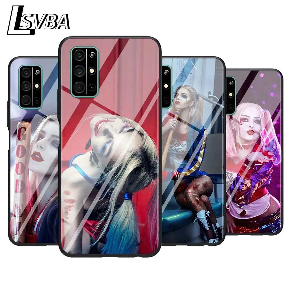 

For Huawei Honor 9A 9C 9S 9X Lite Phone Case Joker and Harley Quinn for Honor 30 Pro Plus 20S 8A 8C 8S 87 7C 7S Silicone Cover