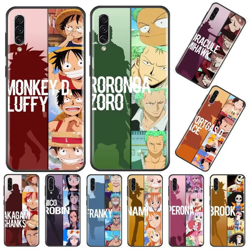 

One Piece wallpaper Anime Phone Case For Samsung Galaxy A 3 6 7 8 10 20 30 40 50 70 71 10S 20S 30S 50S PLUS