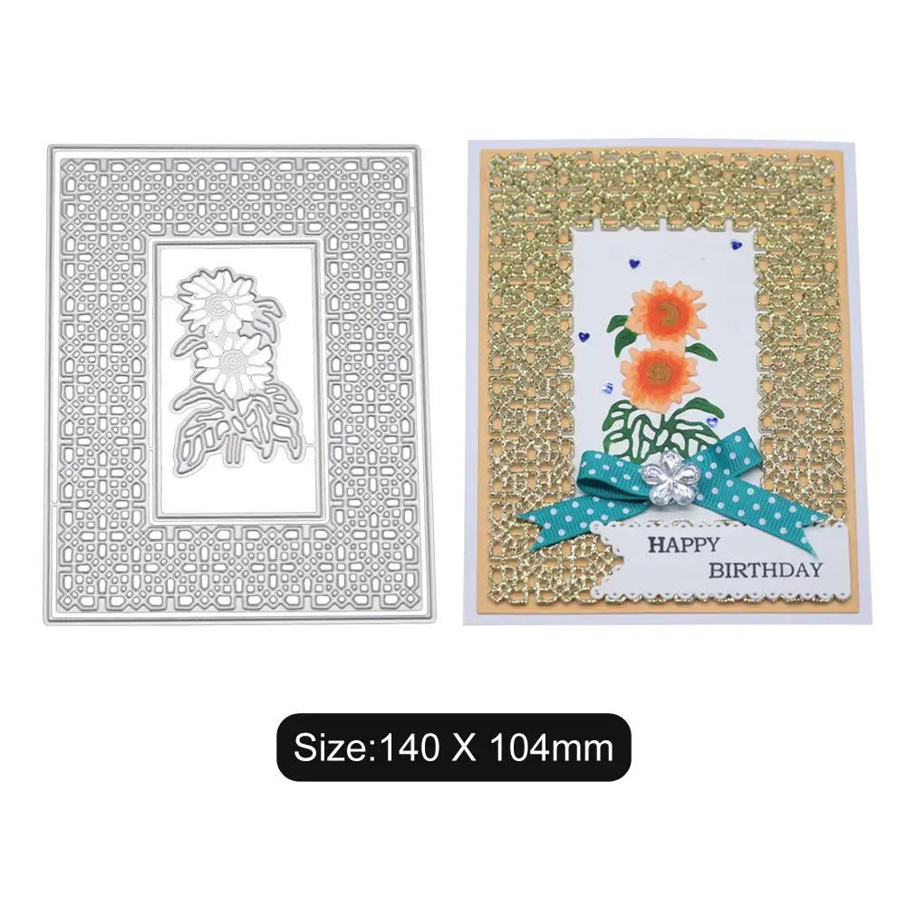  DIY Etched Carbon Steel Cutting Dies for Scrapbook Irregular/Background/Envelope Lace/Invitation La - 4000210498029