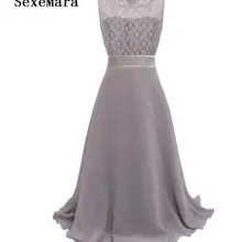 Платье для маленьких девочек длинные шифоновые праздничные платья для девочек, платье принцессы на день рождения для свадьбы, костюм для малышей от 0 до 14 лет