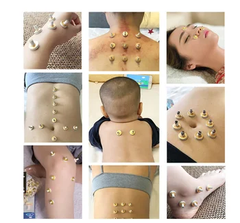 

Japan moxibustion massage paste 41/44 degree Ai stickers acupuncture moxibustion moxa boby back massage 180pcs