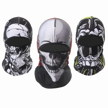 

2020 COOL SKULL Face Shield Bland on Top Outdoor Sports Scarf Sport Face Mask Bike Headband Hat Cycling Headgear Bandana