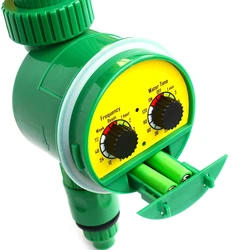 Automatic Electronic Multi-function Analogue Two Dial Plastic Water Timer Valve Garden  Watering Faucet Irrigation Controller1