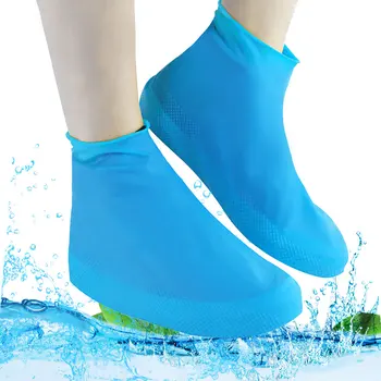 

Waterproof Non-slip Rain Boots Reusable Silicone Shoe Cover outdoor Travel Camping Hiking Fshing Righ Tube Wear Shoe Cover