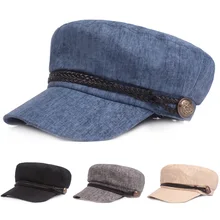 Мужская Женская Повседневная таксистка Повседневная газетная Кепка для вождения Гольф Кепка s Классическая Кепка