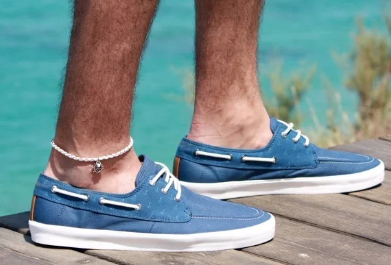 Buy Men's Ankle Bracelet, Black Anklet for Man, Accessory for Man, Gift for  Man, Surfer Gift, Beach Jewelry, Summer Jewelry, Man Jewelry Online in  India - Etsy