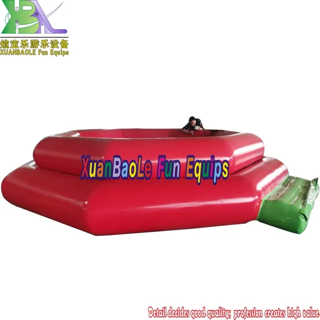 Red N White Adults/Children Floating Inflatable Climbing Water Tower Slide For Lake Or Sea 4