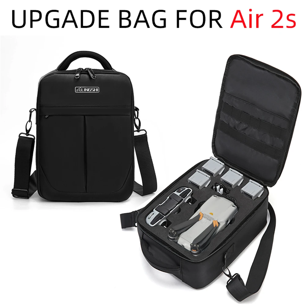 

Ugrade сумка на плечо рюкзак для DJI Air 2S/Mavic Air 2 Аксессуары для квадрокоптера Противоударная сумка для переноски на плечо