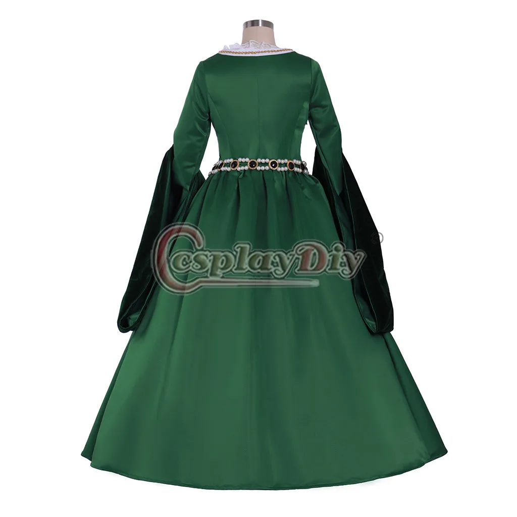 Косплей, сделай сам, королева елизания Тюдор, зеленый, косплей костюм, Tudor queen Anne Boleyn платье, вдохновленное другими Boleyn Girl L320