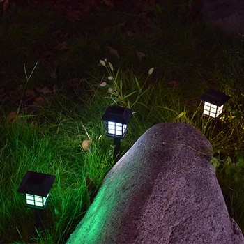 

1/2PCS Waterproof Outdoor Solar LED Pathway Landscape Light Stake Lamp for Garden Yard Lawn Pathway Patio Driveway LB88