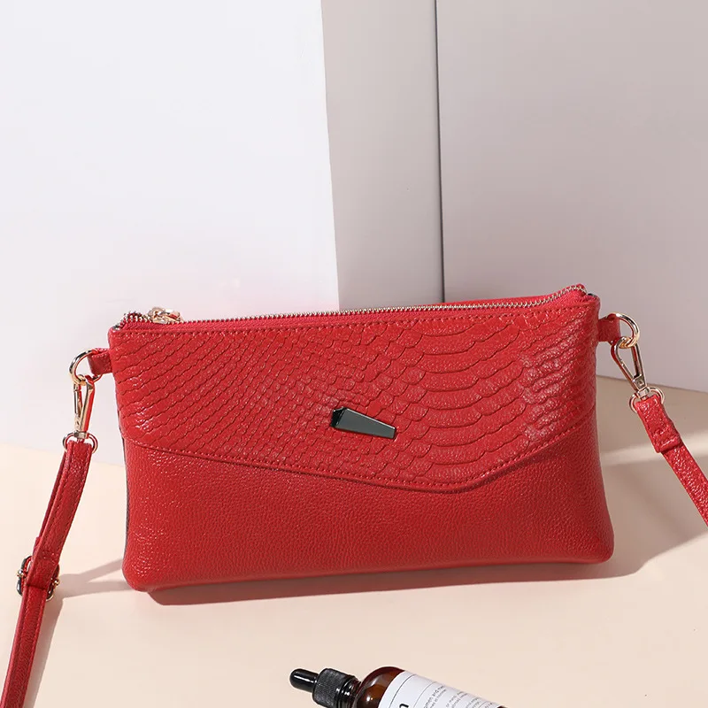 

2019 Summer and autumn new female packets shoulder slant carry female bag leather retro female bagwomen dinner handbag