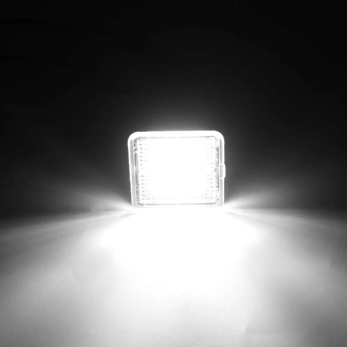 1 пара полный 18 SMD СВЕТОДИОДНЫЙ черный номерной знак лампы Корпус задний фонарь для Toyota Tacoma-19 для Tundra-19