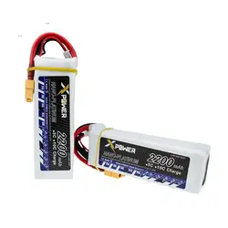 4S RC самолет Lipo батарея 2 шт 14,8 v 2200mah 45C Li-Po батареи для RC Квадрокоптер Радиоуправляемый автомобиль Лодка литий-полимерный аккумулятор 4S AKKU