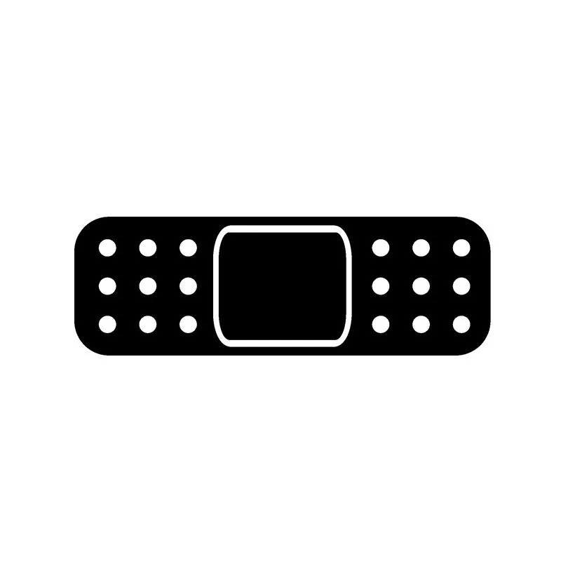 

Personality Band Aid Bandage Car Sticker Windshield Bumper Motorcycle Decal High Quality KK Vinyl Cover Scratches Waterproof PVC
