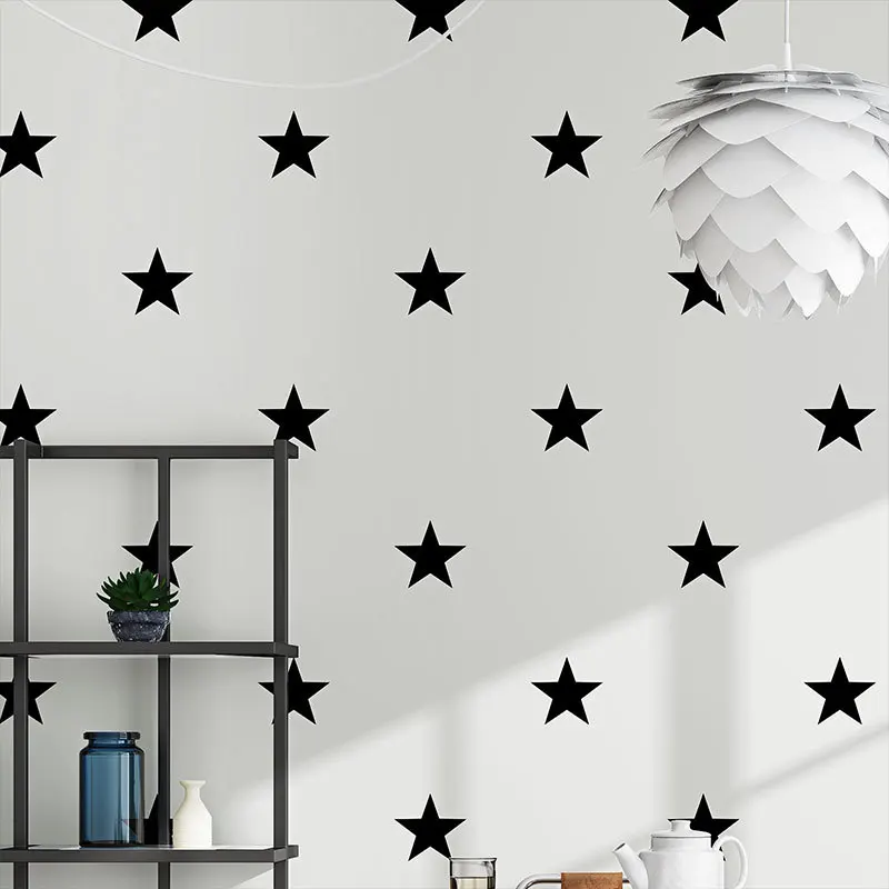 

Northern European-Style Mediterranean Style Star Boy CHILDREN'S Room Wallpaper Living Room Bedroom TV Background Modern Minimali